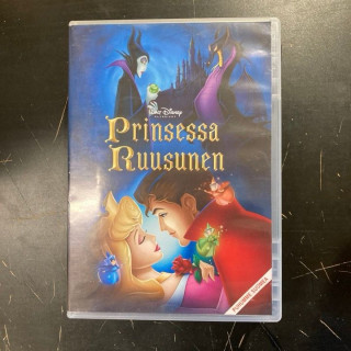 Prinsessa Ruusunen DVD (VG/VG+) -animaatio-